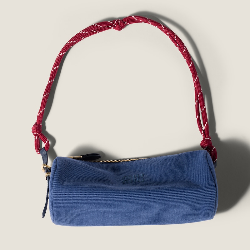 Gabardine pouch