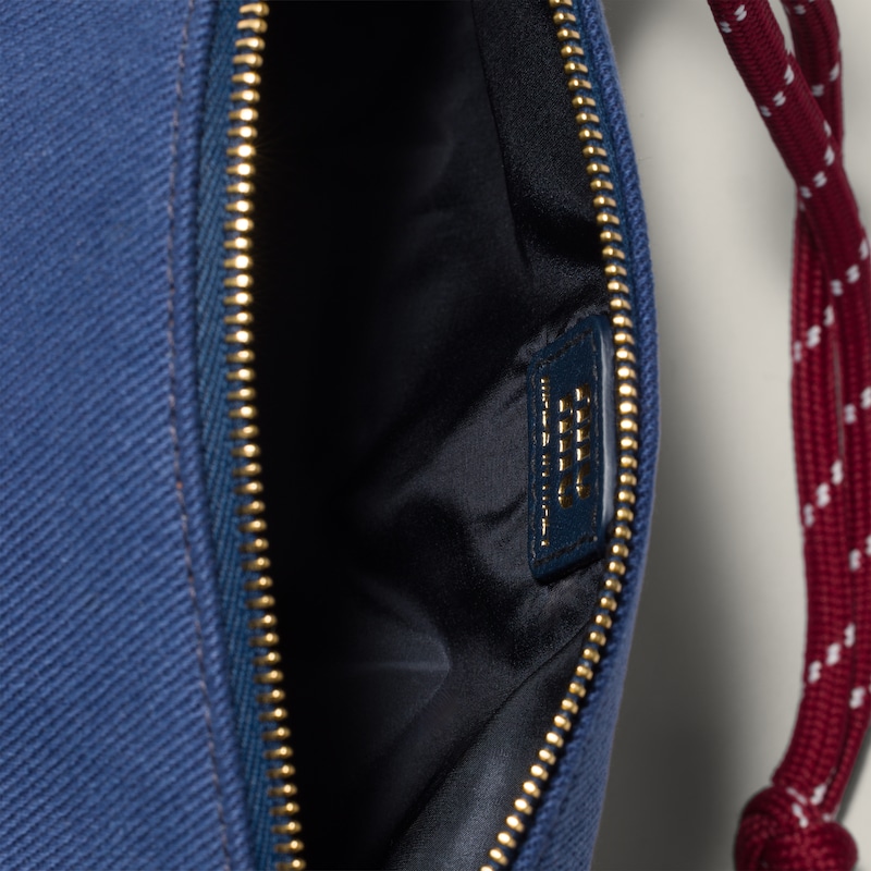 Gabardine pouch