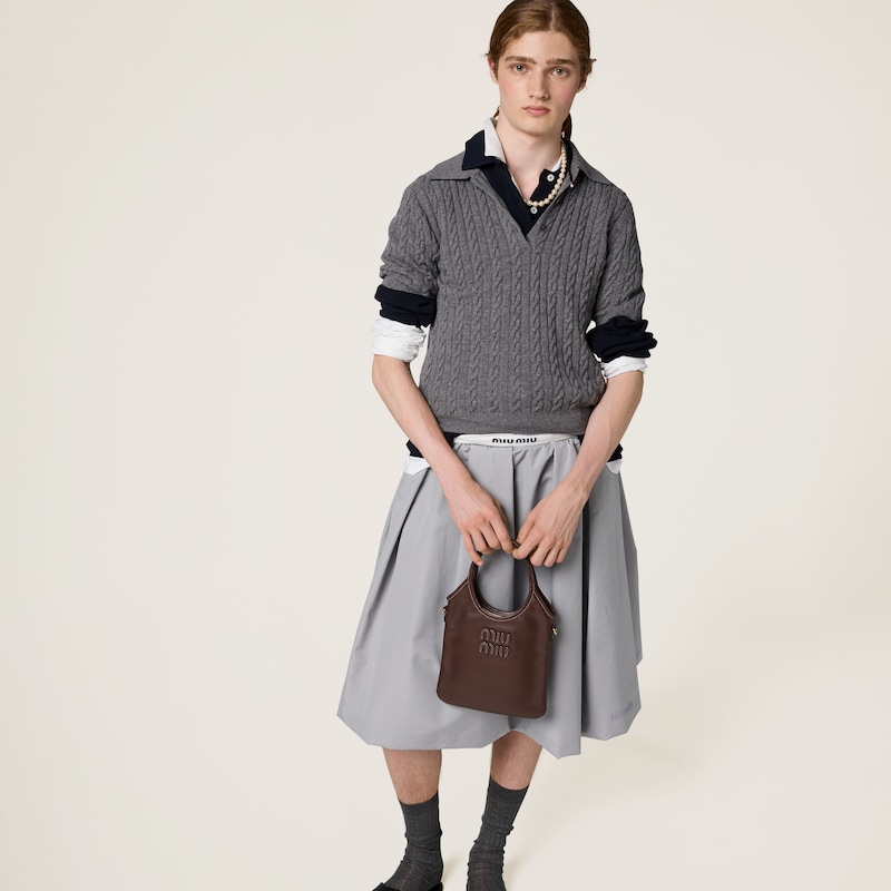 Ivy leather handbag