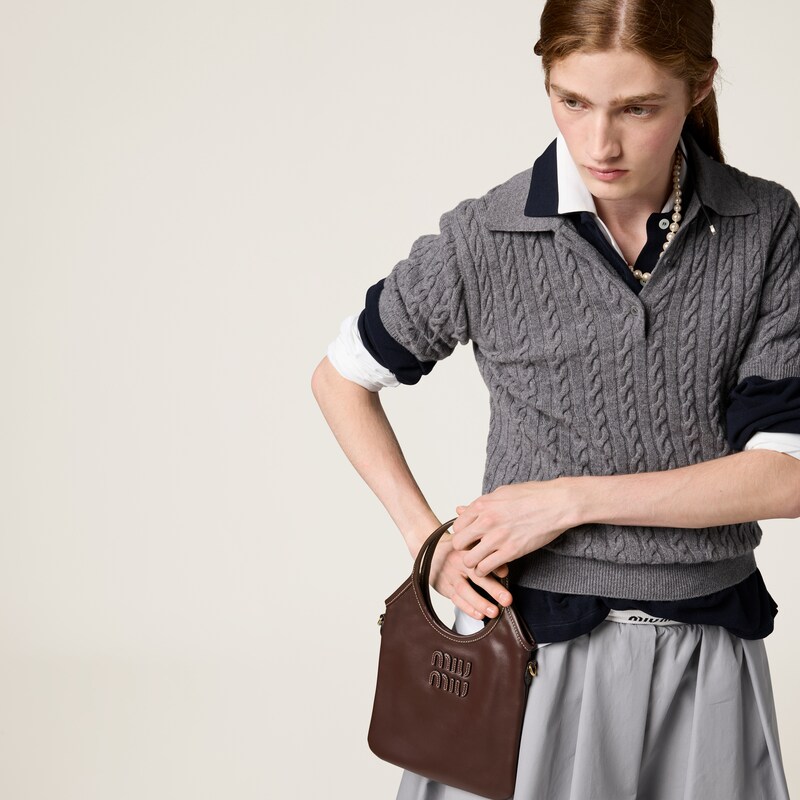 Ivy leather handbag