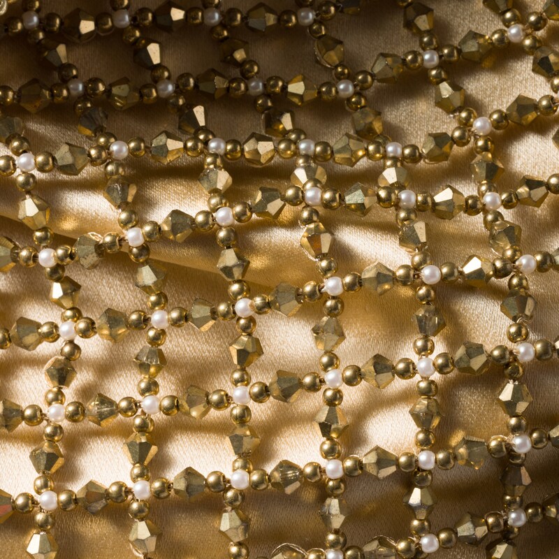 Ivy beaded duchesse bag