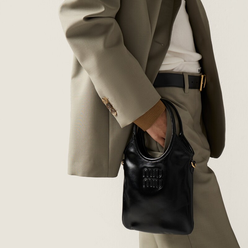 Ivy leather handbag