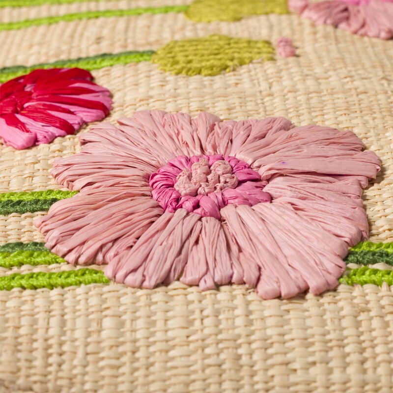 Ivy raffia handbag