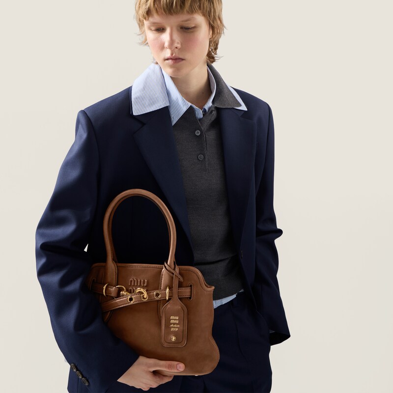 Aventure nappa leather bag