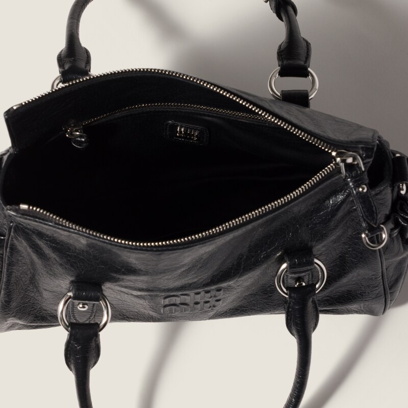 Nappa leather handbag