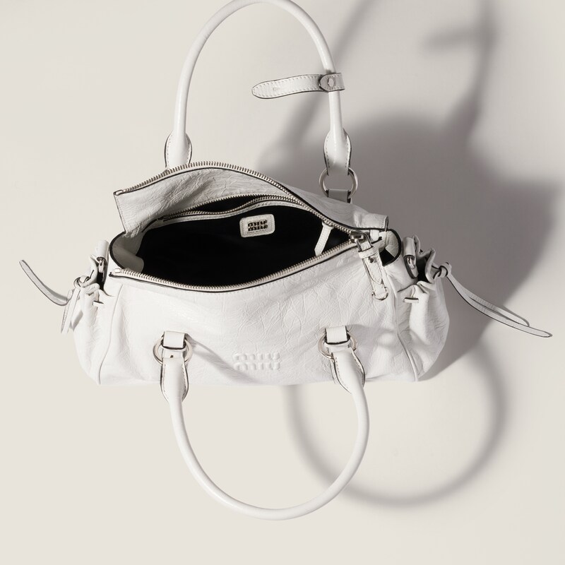 Nappa leather handbag