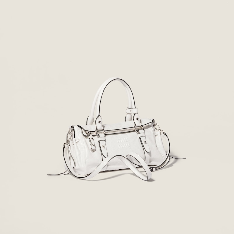 Nappa leather handbag