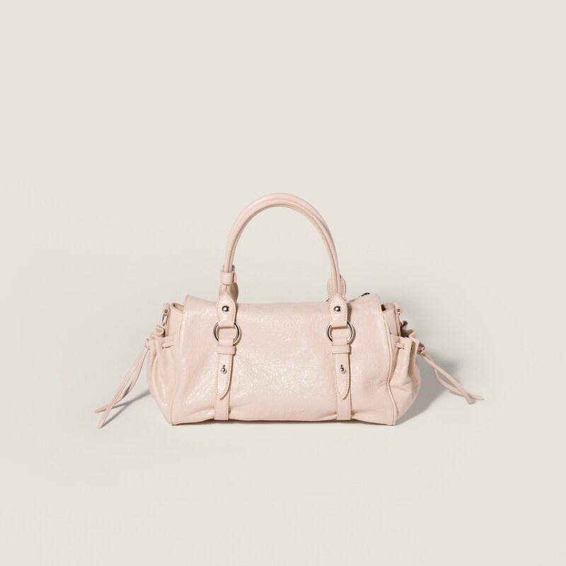 Nappa leather handbag