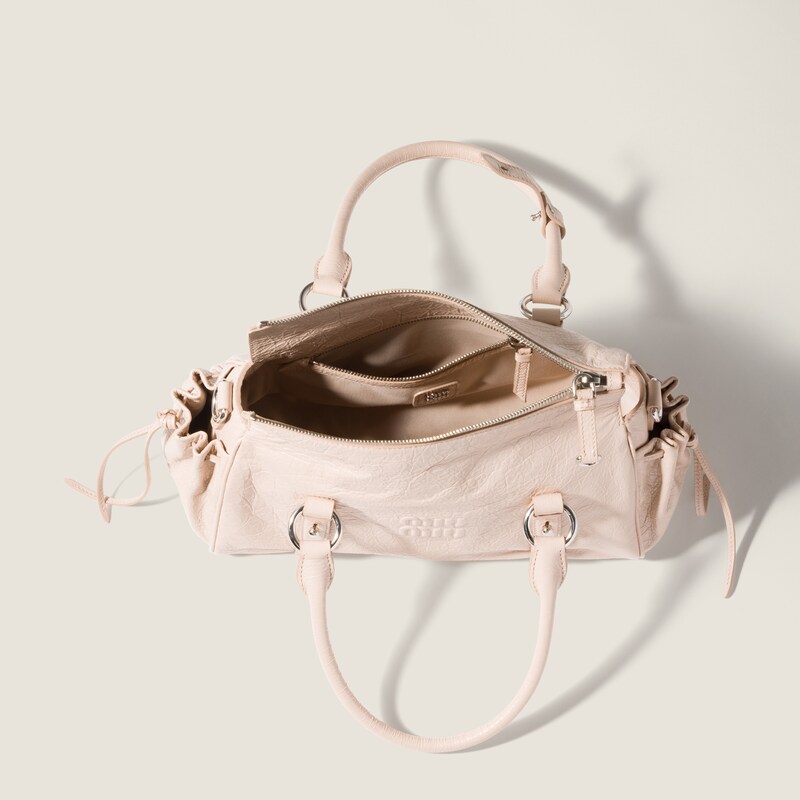 Nappa leather handbag