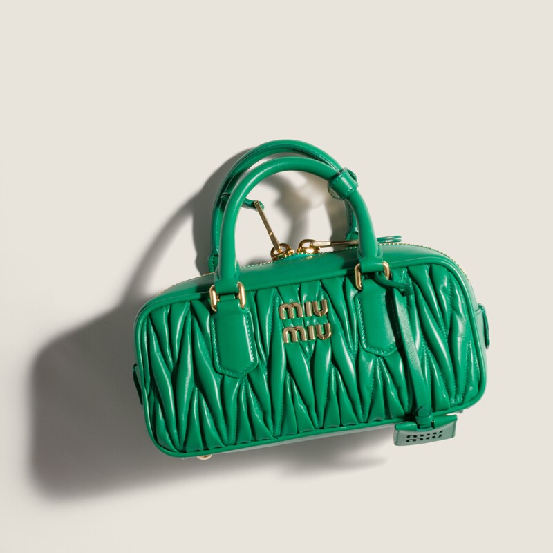 Arcadie matelassé nappa leather bag