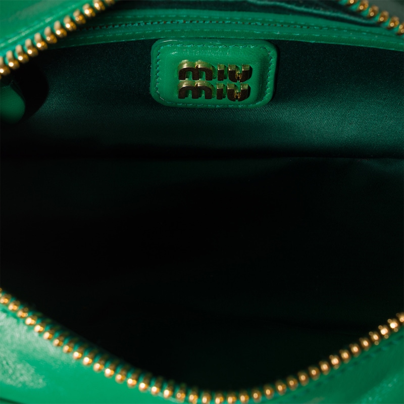Arcadie matelassé nappa leather bag