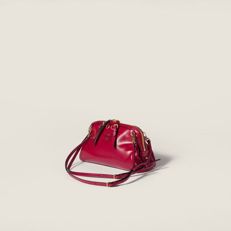 Caprice leather clutch