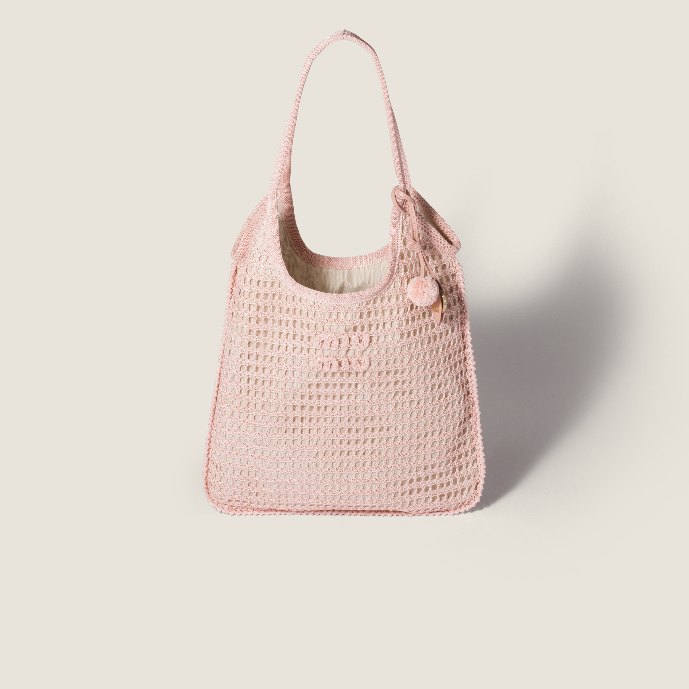 Ivy raffia crochet bag