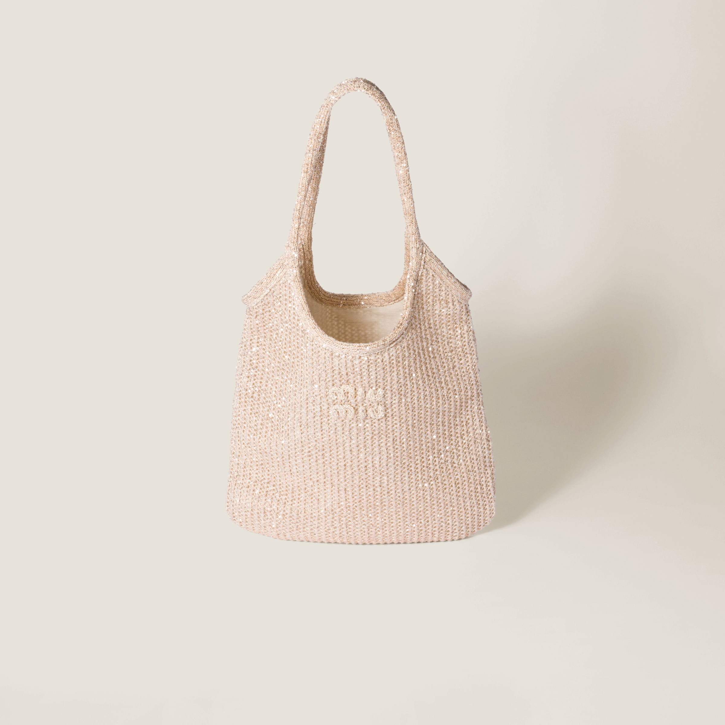 Ivy sequin mesh bag