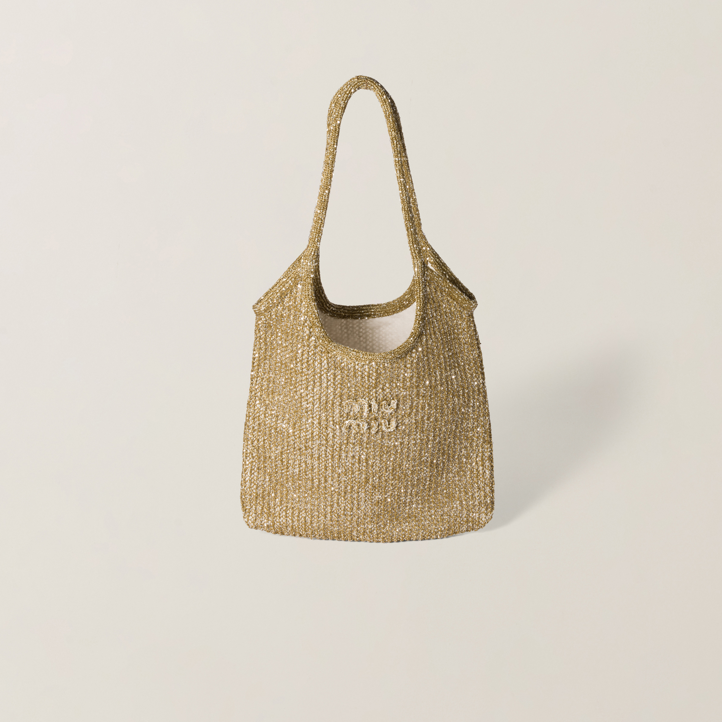 Ivy sequin mesh bag
