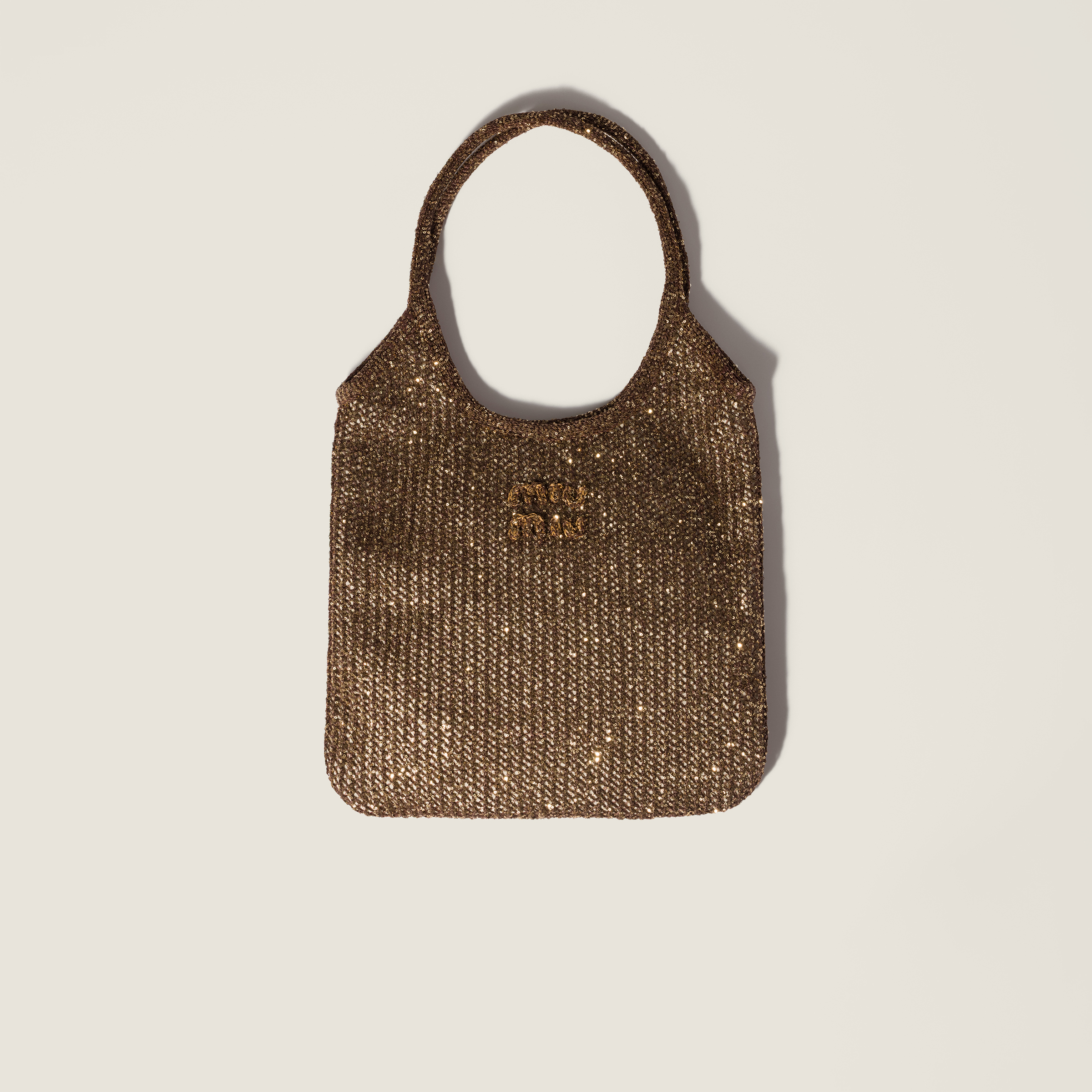 Ivy sequin mesh bag