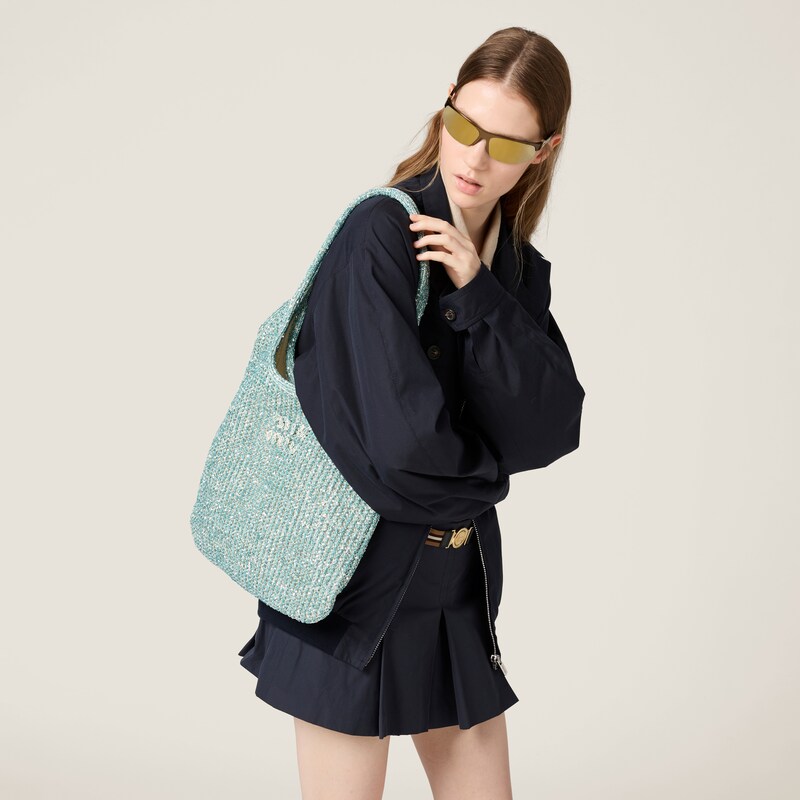 Ivy sequin mesh bag
