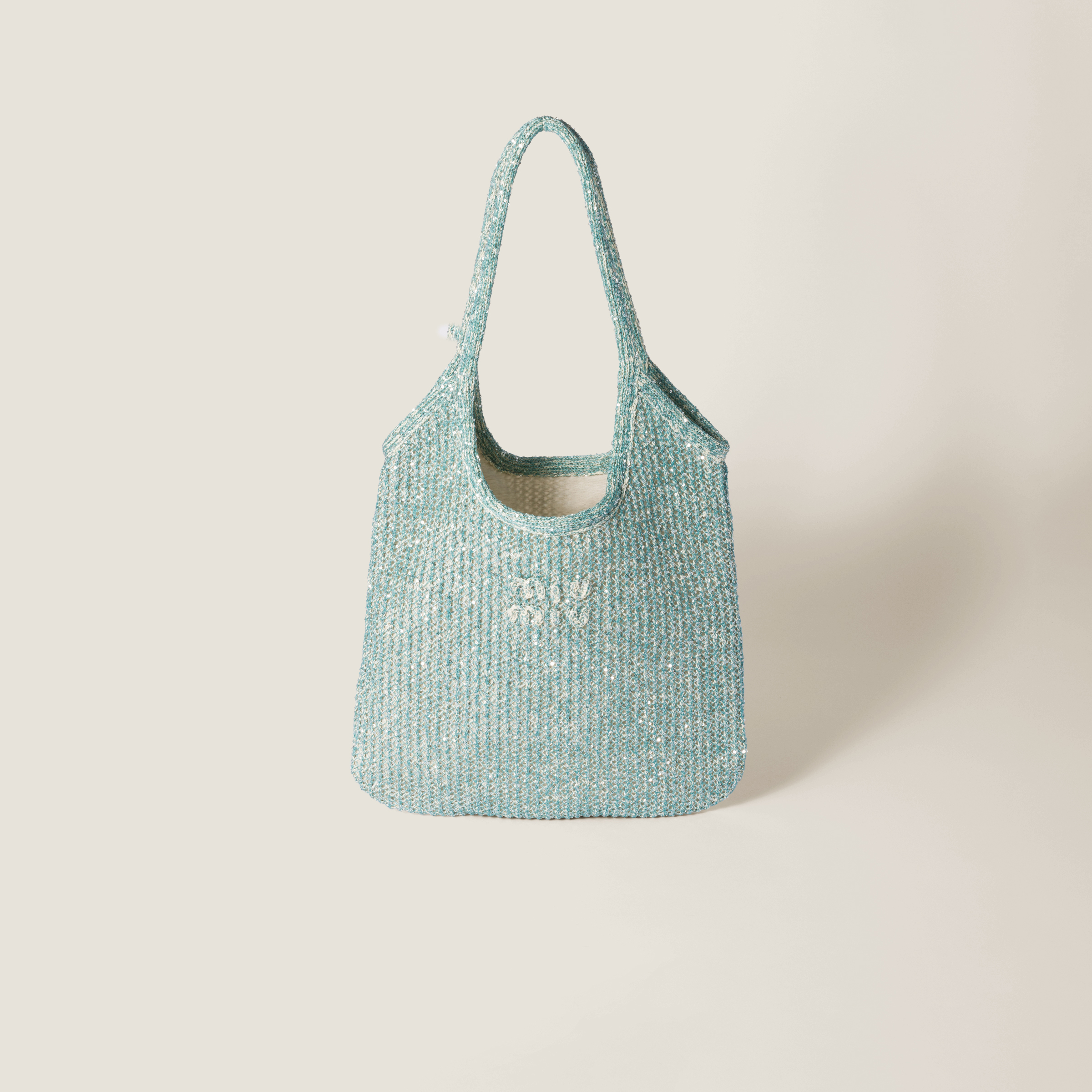 Ivy sequin mesh bag