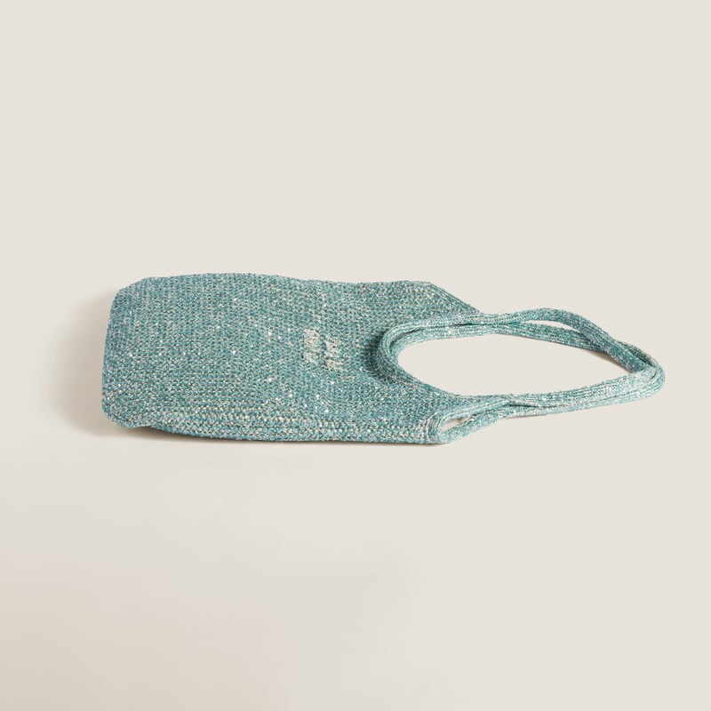 Ivy sequin mesh bag