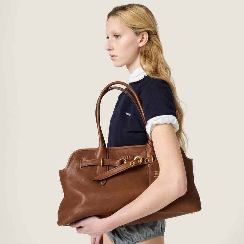 Aventure nappa leather bag