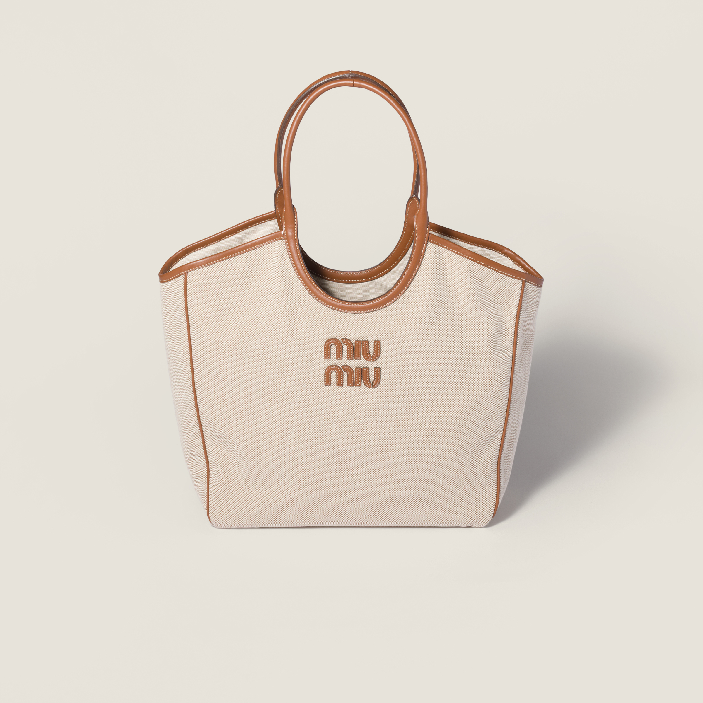 Ivy canvas and leather bag