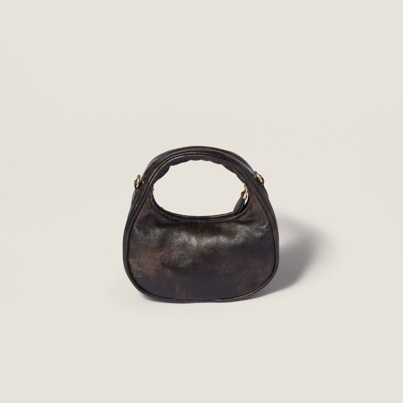 Wander embroidered leather mini-bag