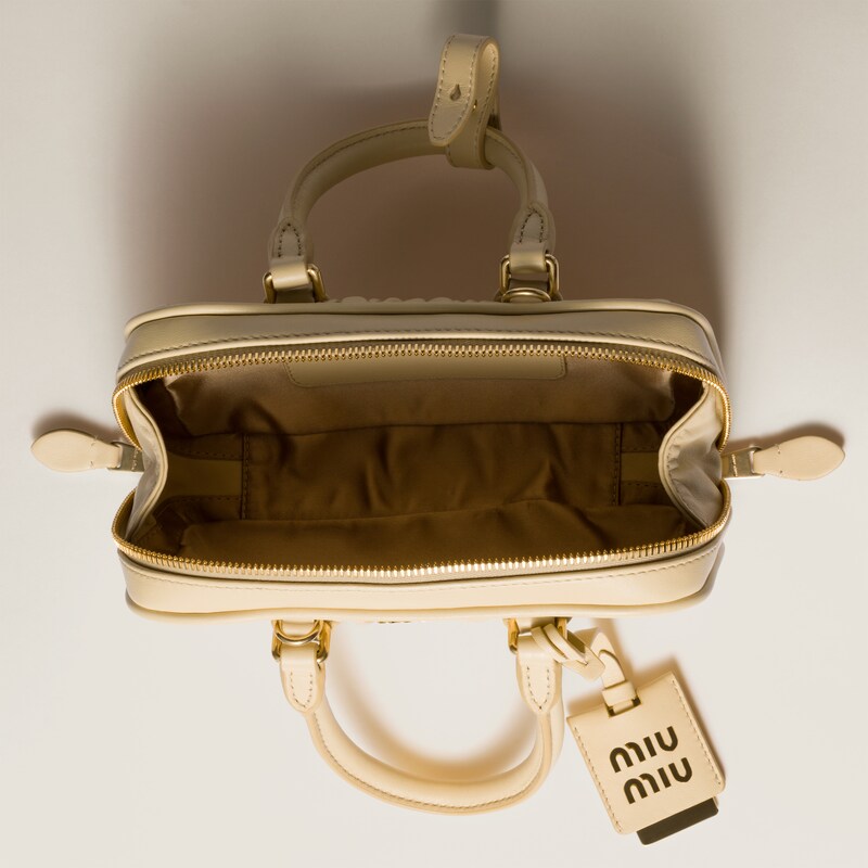 Arcadie matelassé nappa leather mini-bag