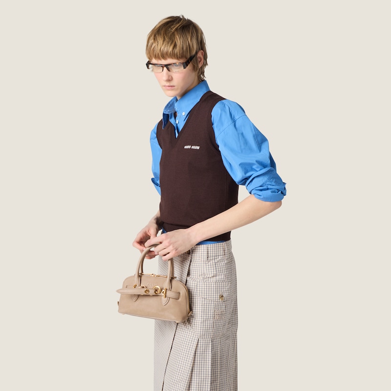 Aventure mini nappa leather bag