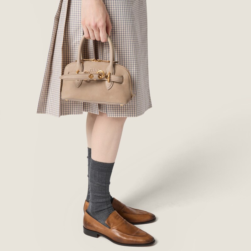 Aventure mini nappa leather bag