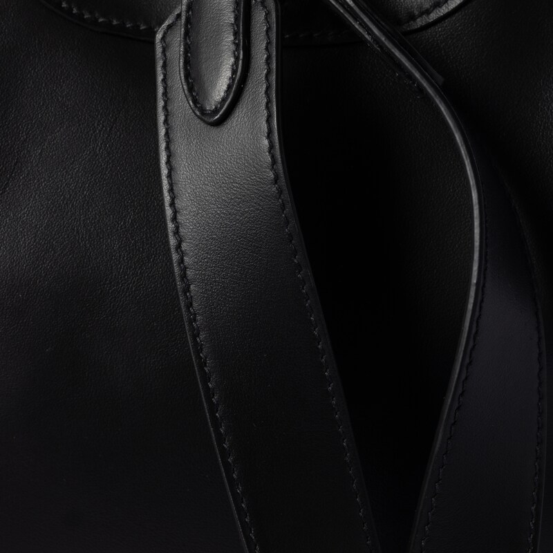 Leather backpack