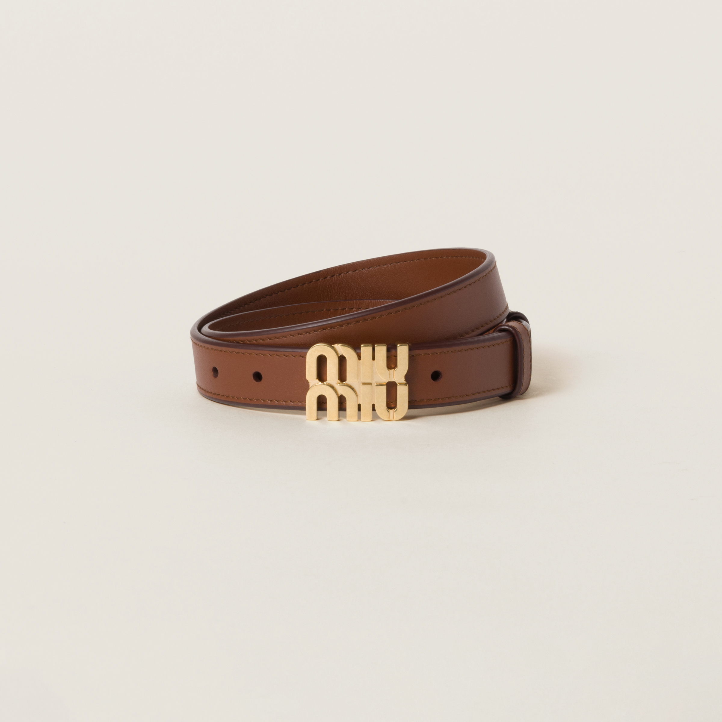 Leather belt