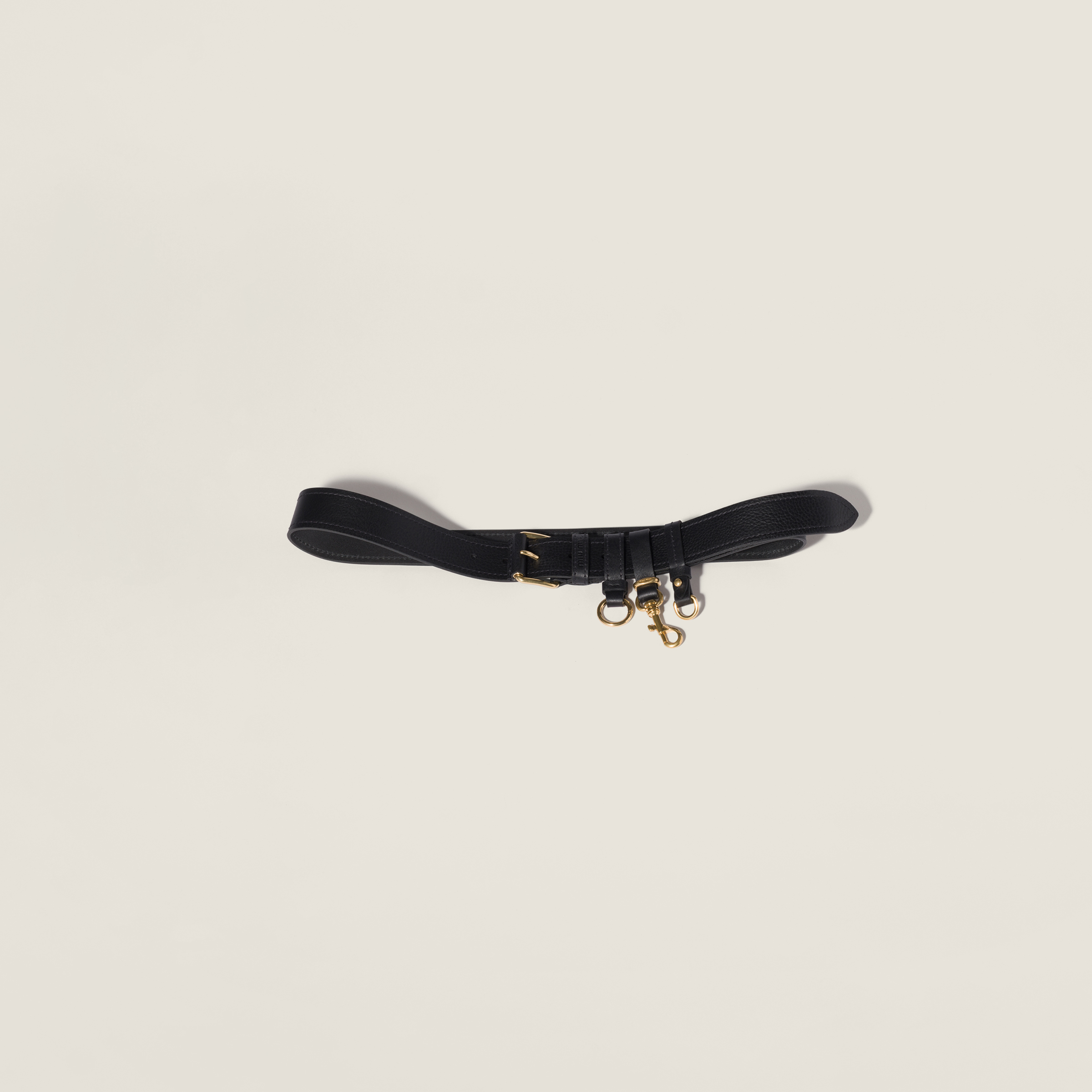 Leather belt
