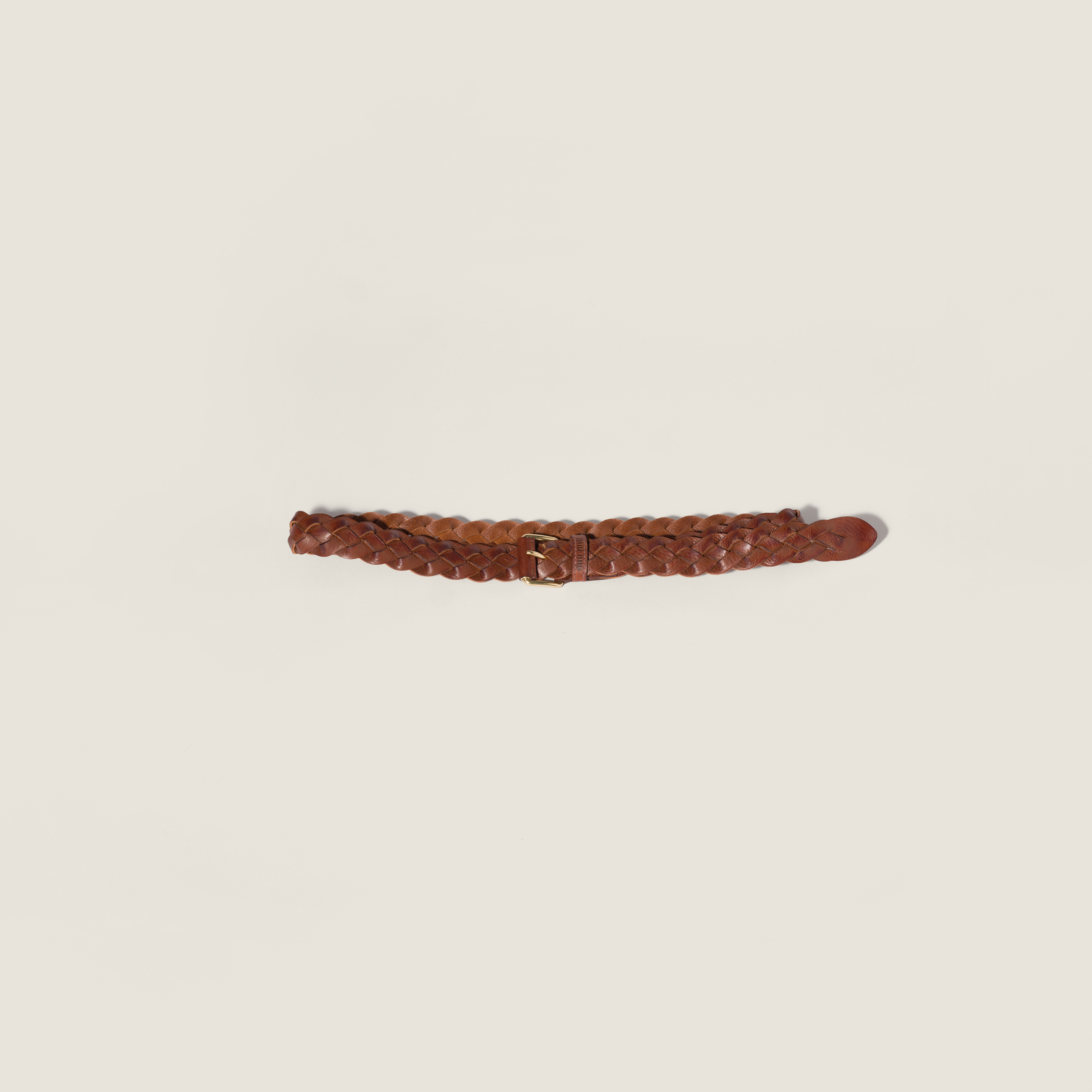 Leather belt