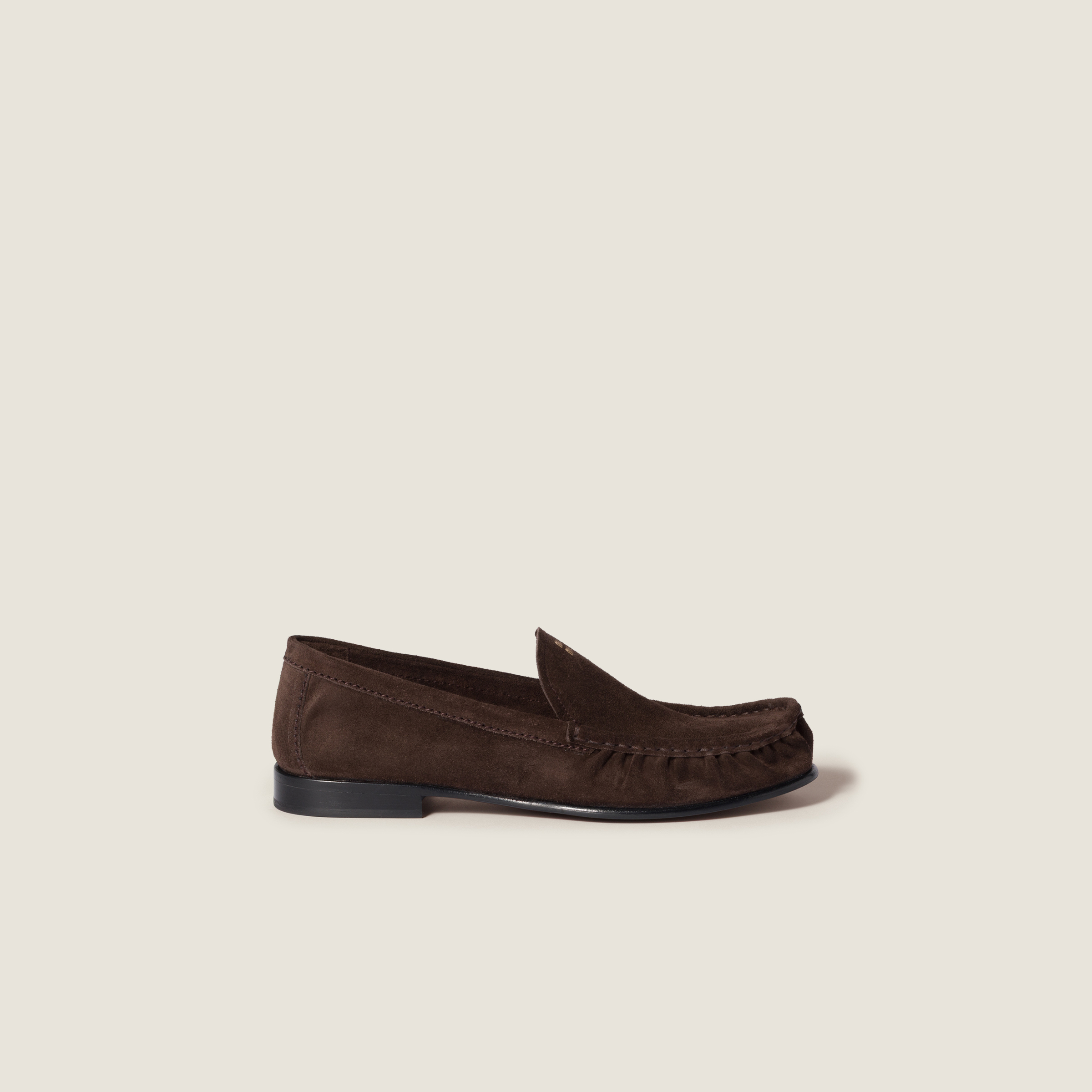 Suede loafers