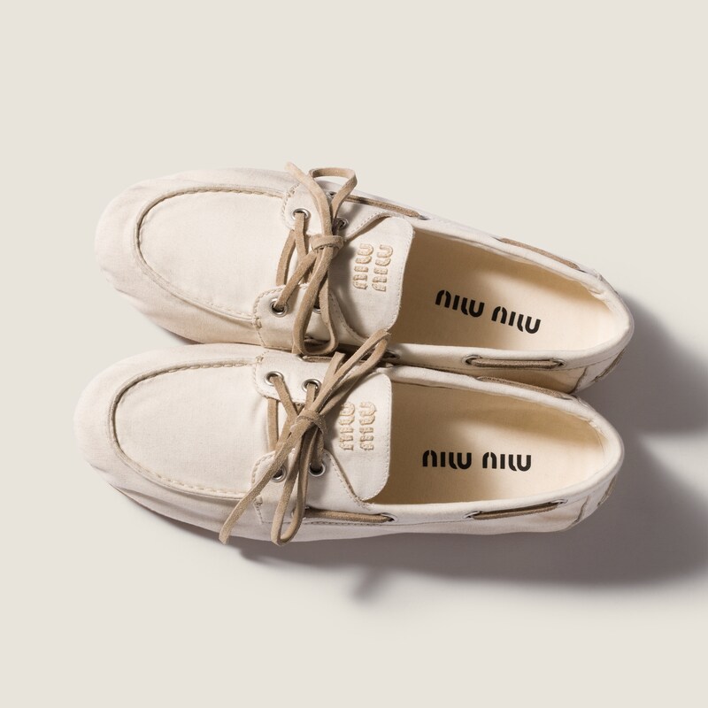 Canvas Deck shoes