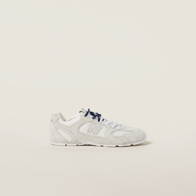 New Balance X Miu Miu 530 SL 绒面革与网布运动鞋