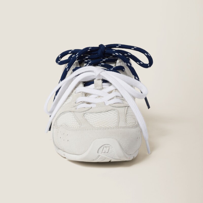 New Balance X Miu Miu 530 SL 绒面革与网布运动鞋
