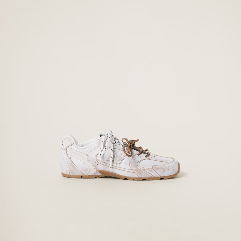 New Balance X Miu Miu 530 SL皮革运动鞋