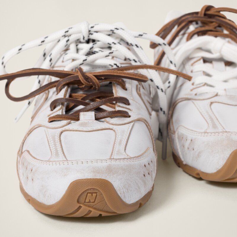 New Balance X Miu Miu 530 SL皮革运动鞋