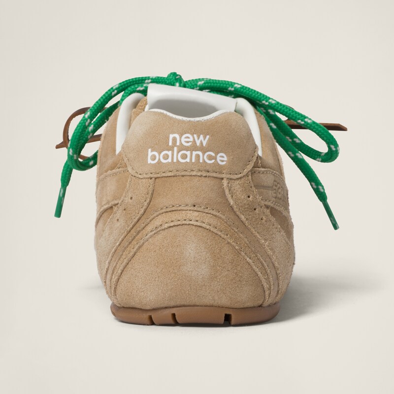 New Balance X Miu Miu 530 SL 绒面革运动鞋
