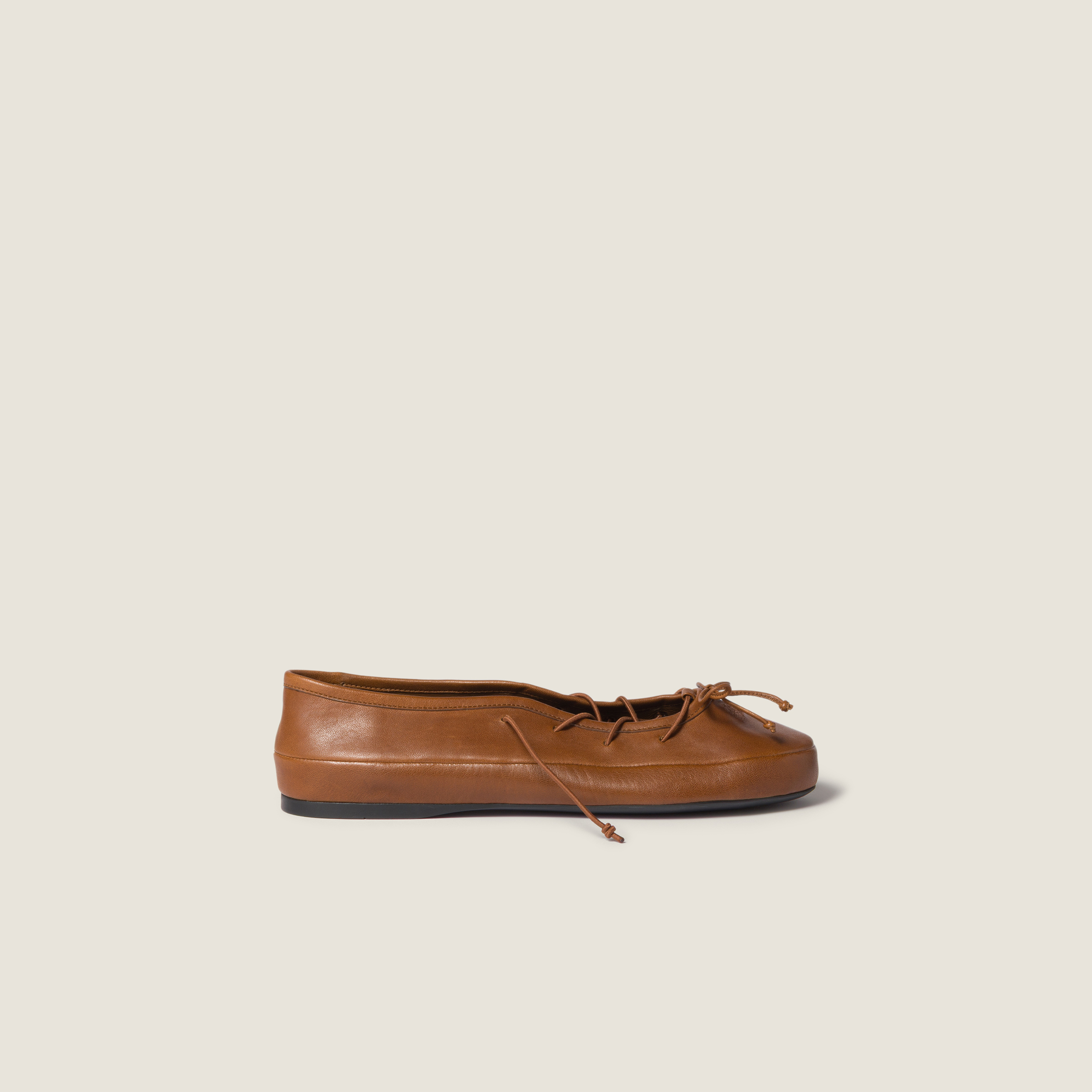 Nappa leather ballerinas
