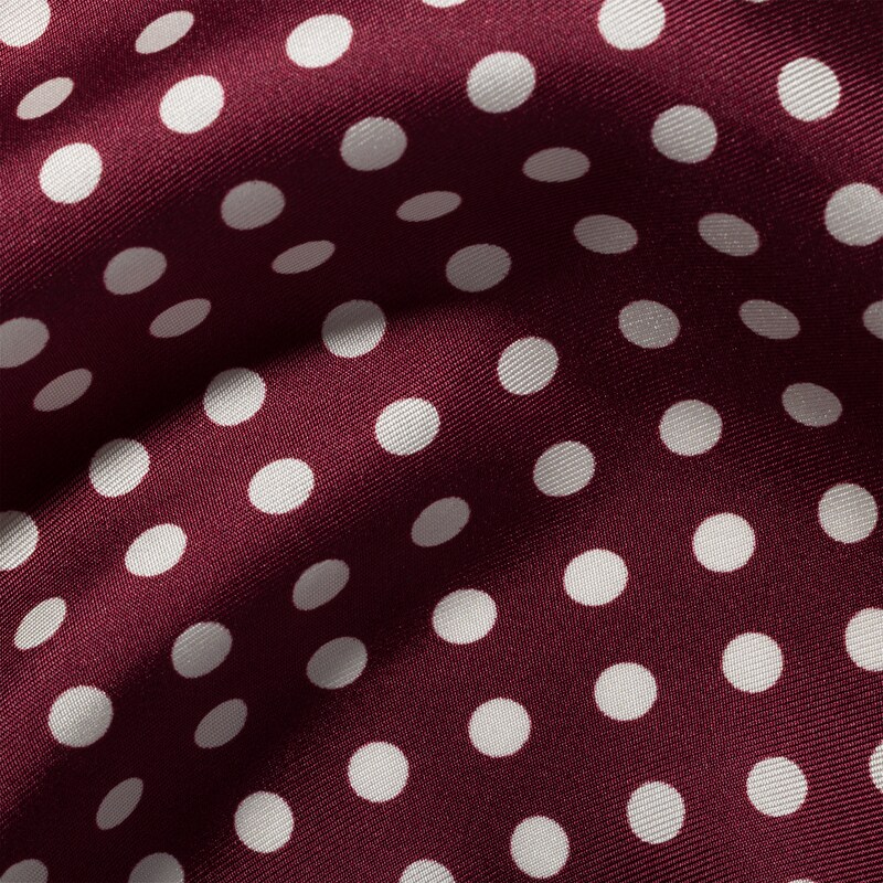 Printed silk scarf