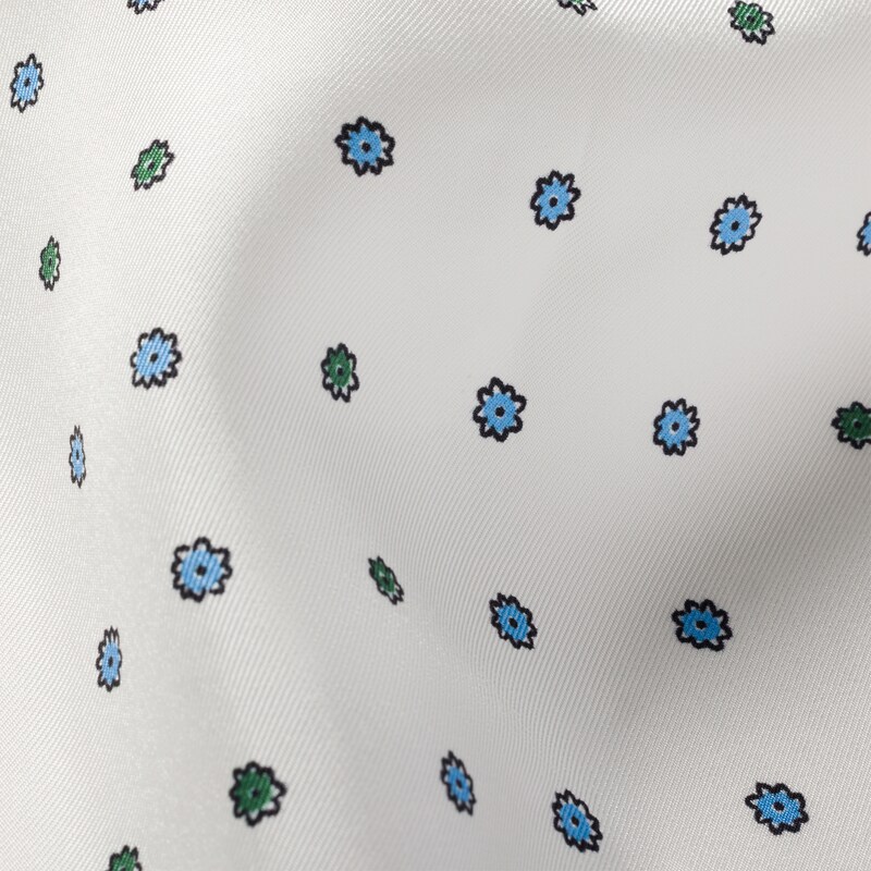 Printed twill scarf