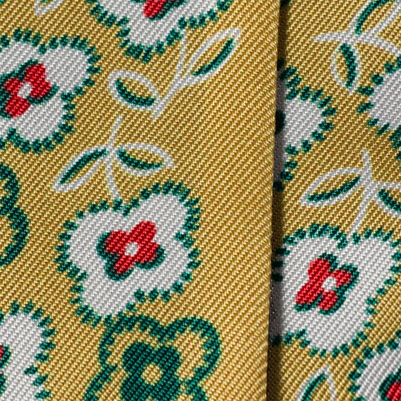 Printed twill scarf