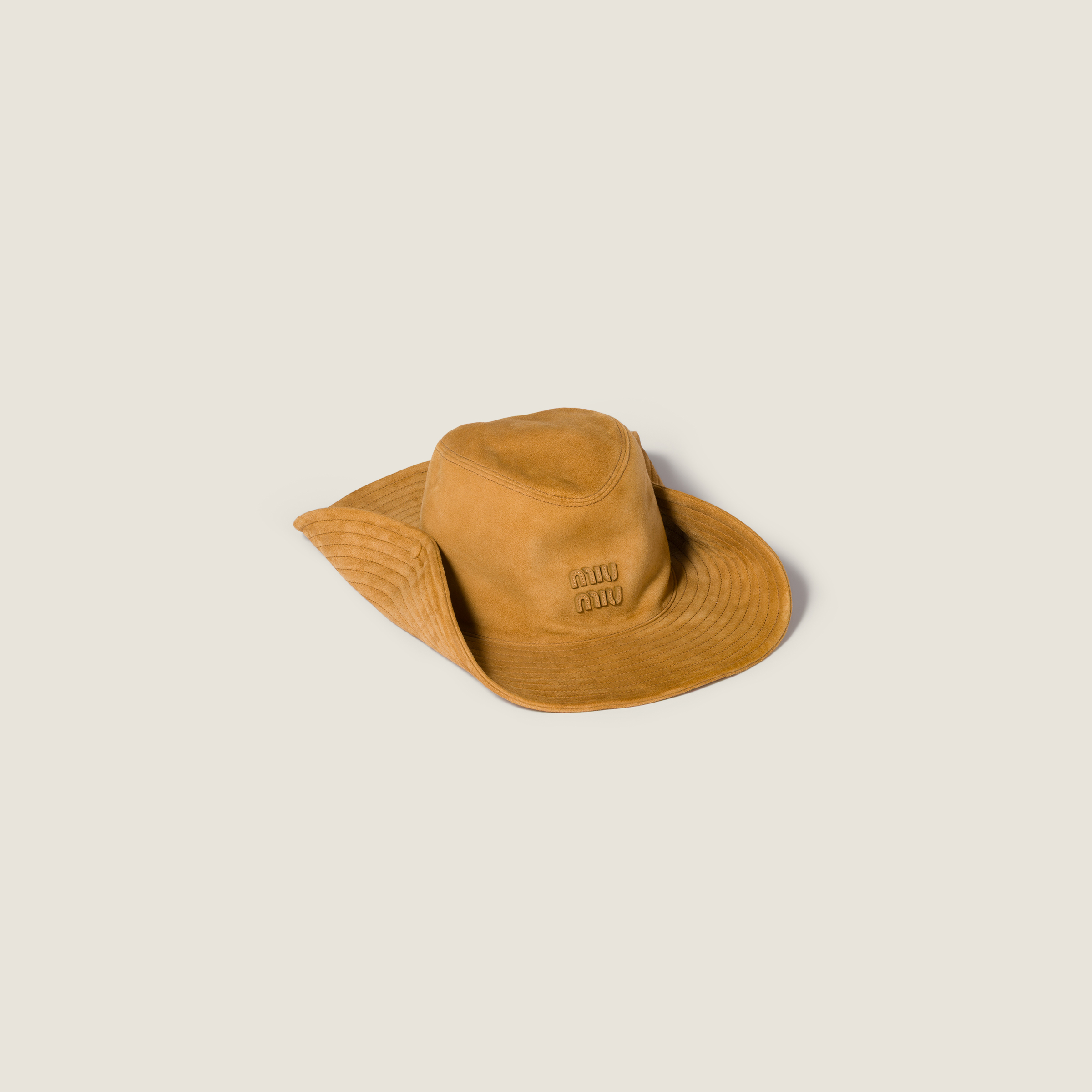 Suede cowboy hat