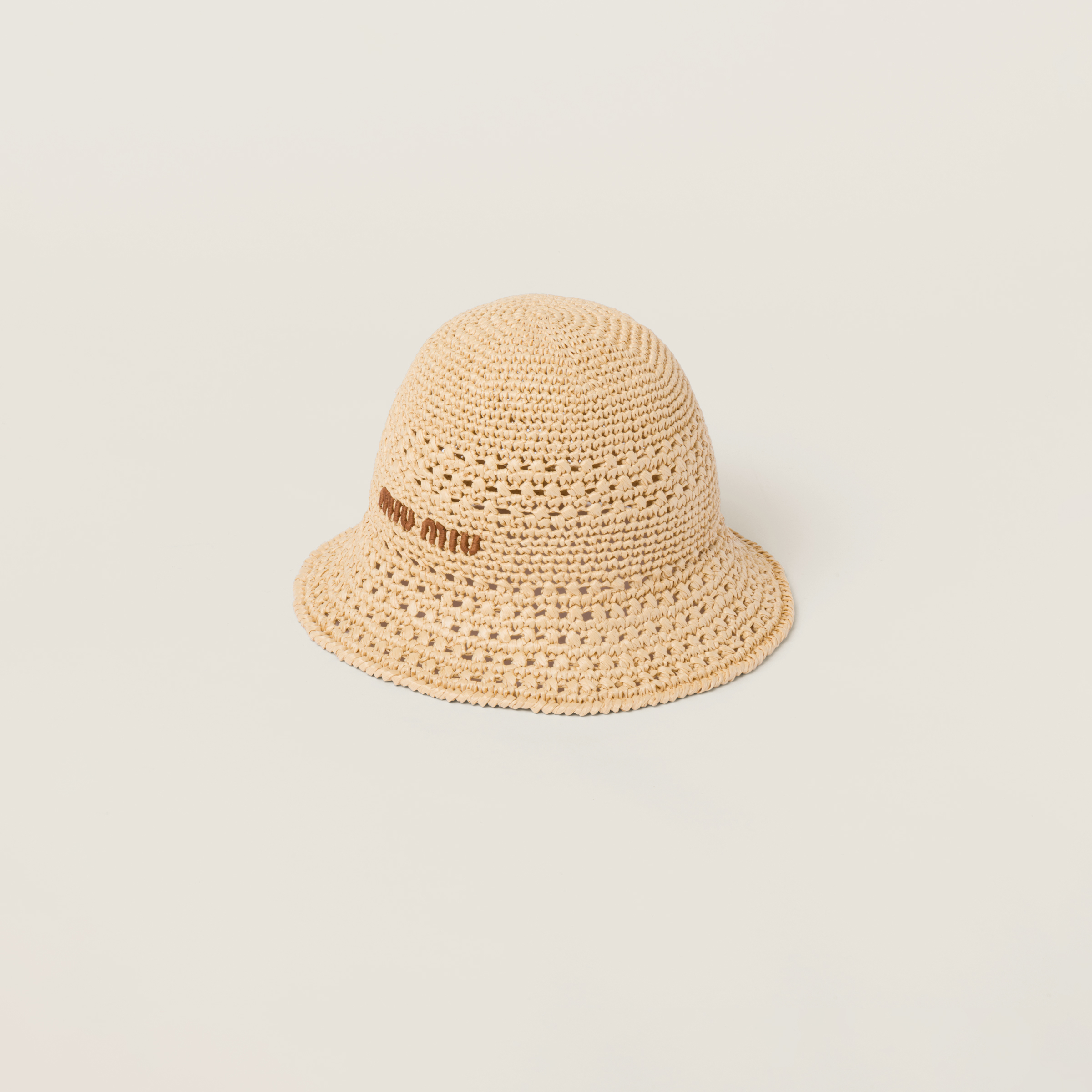 Woven fabric hat