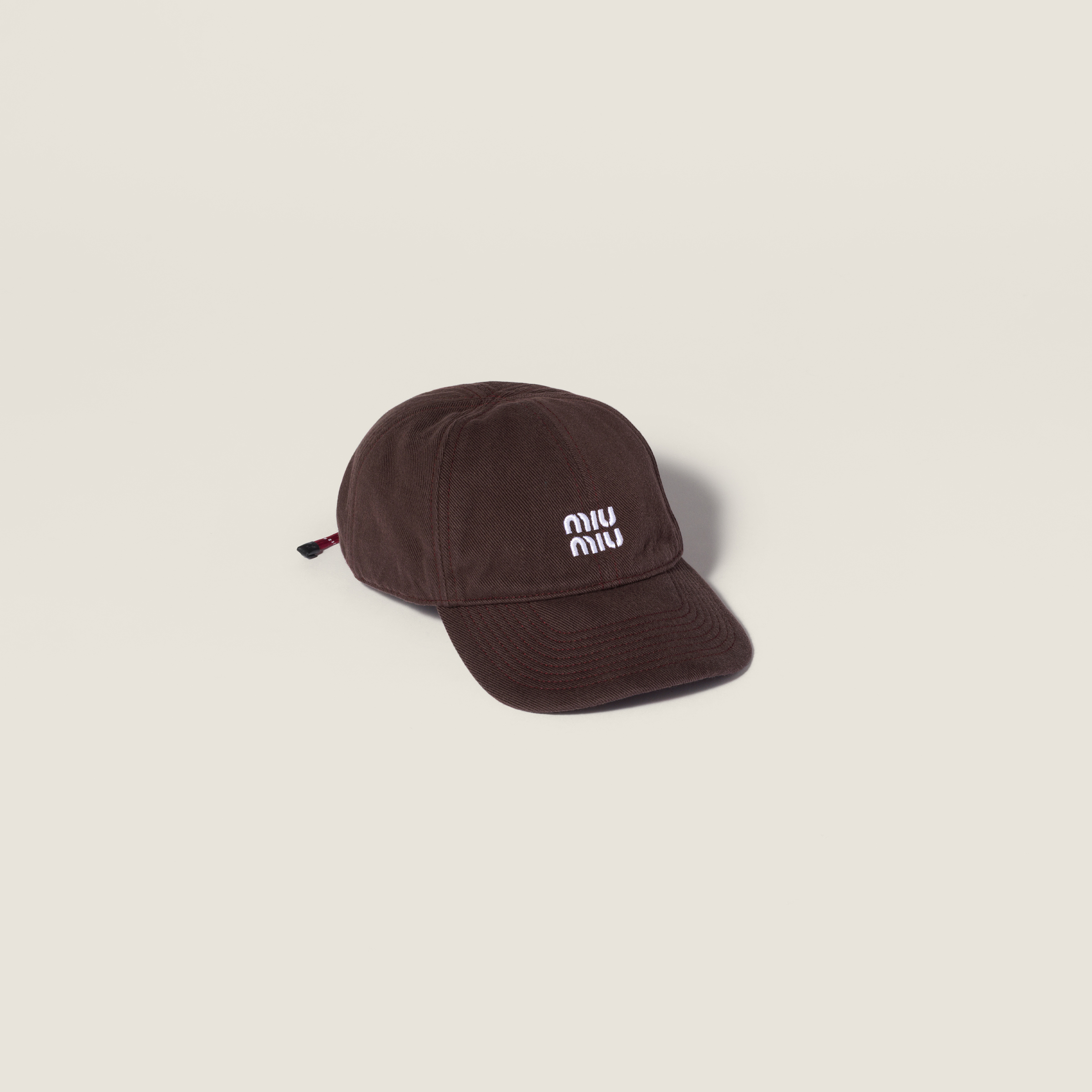 Denim baseball cap