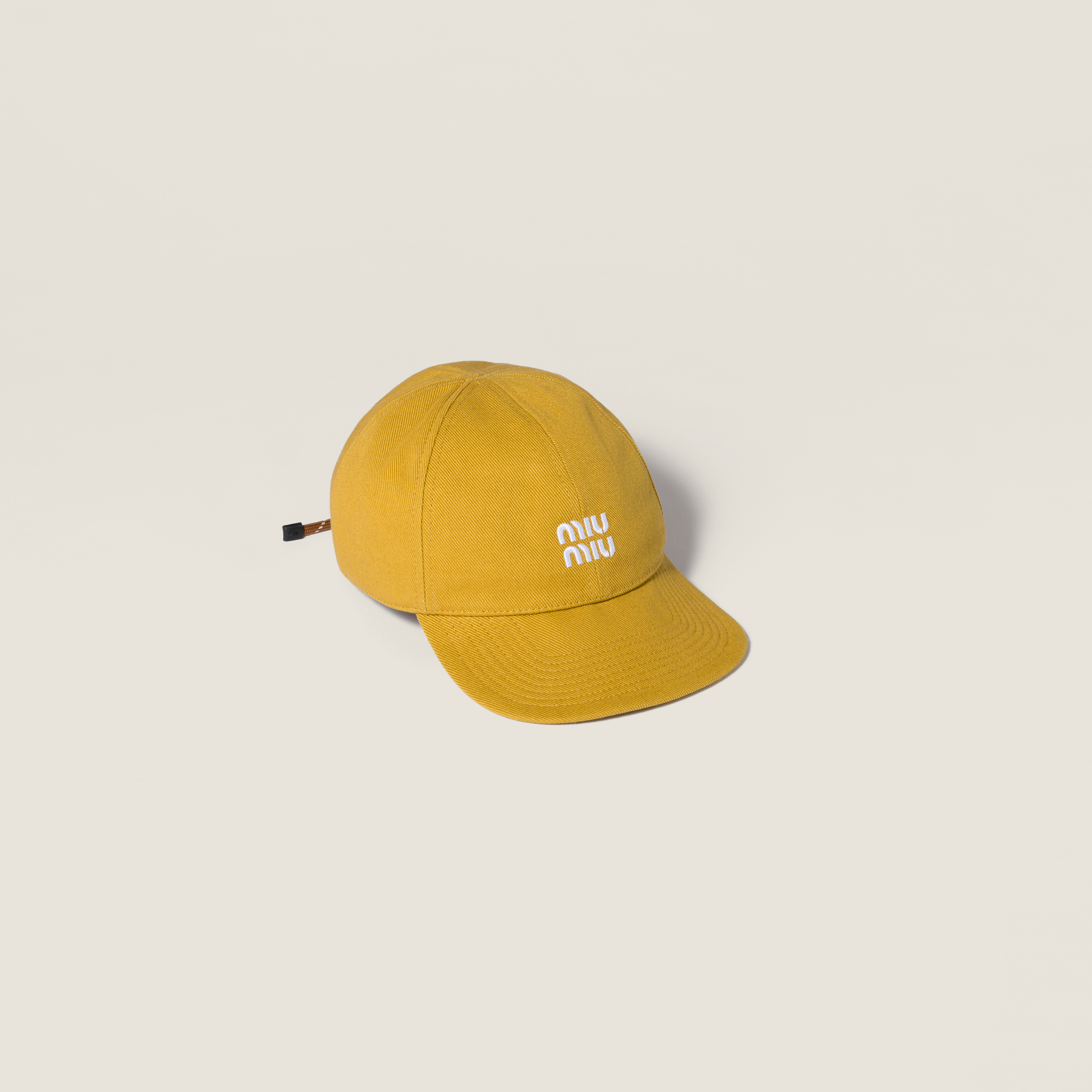 Denim baseball cap