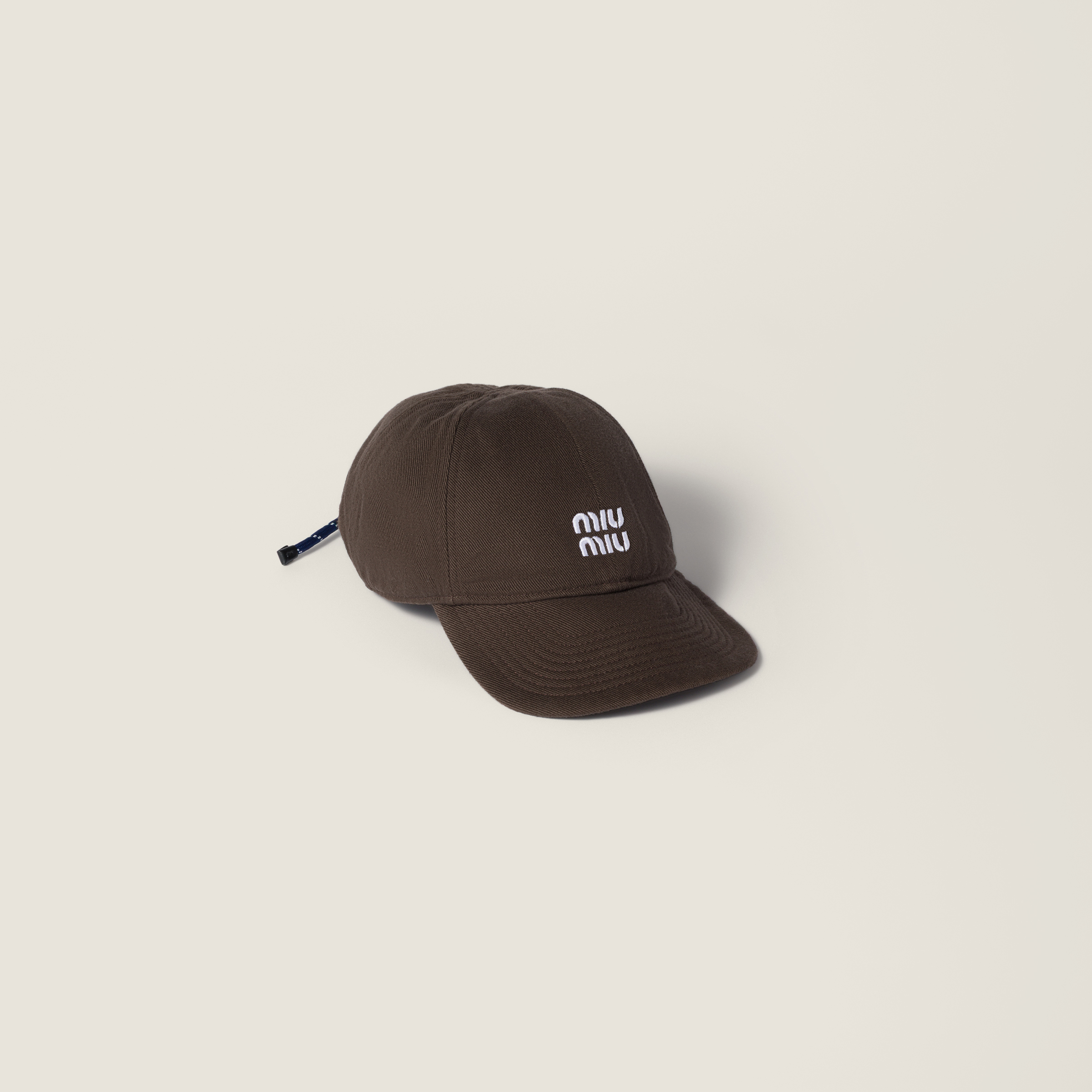 Denim baseball cap