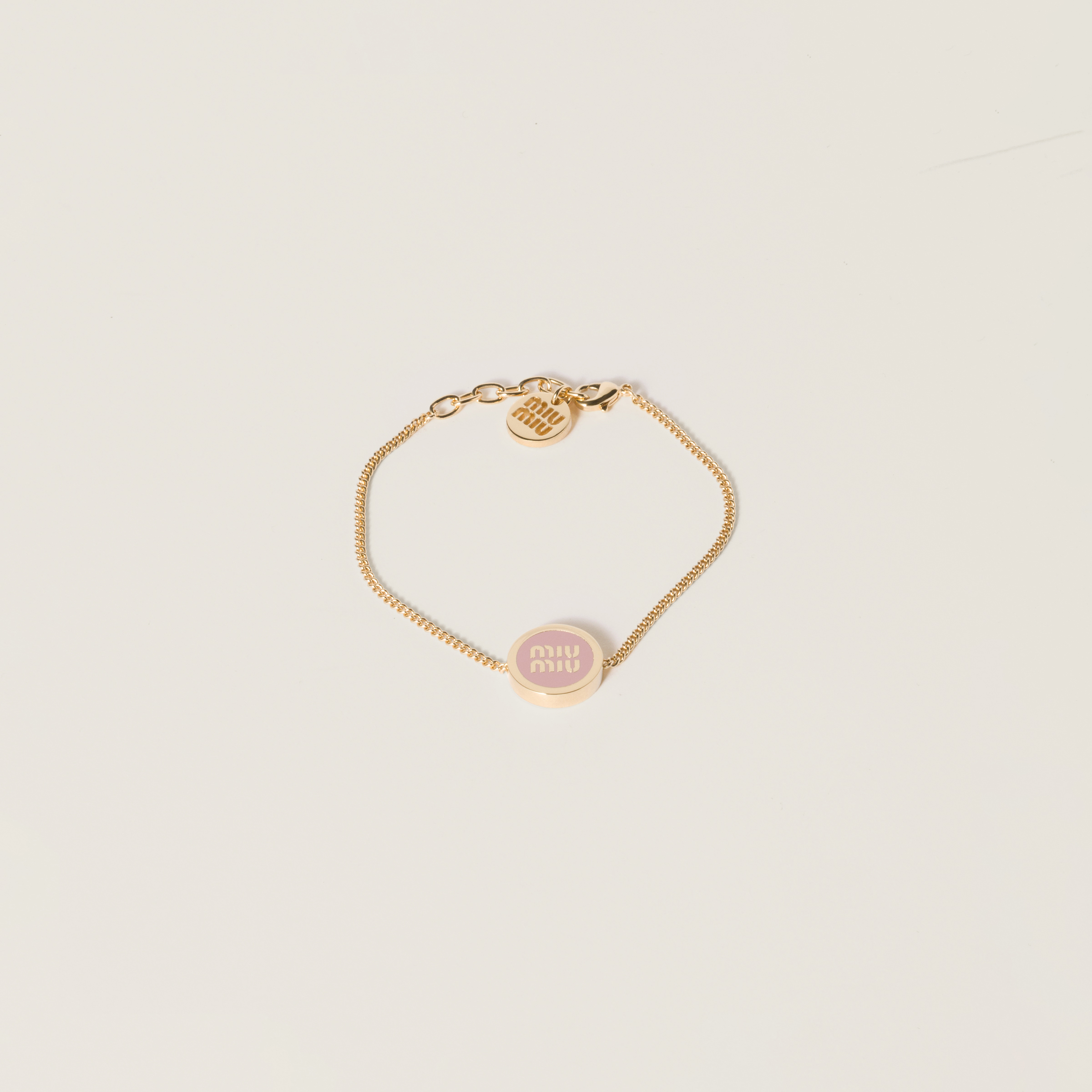 Enameled metal bracelet